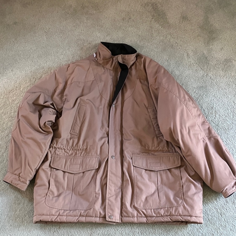 Men's Stylish Brown Puffer Jacket